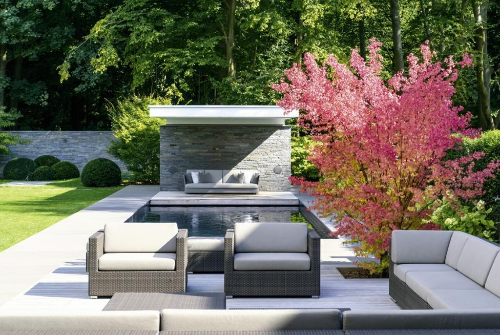 Beispielinhalt (Bild) Modernes Gartendesign