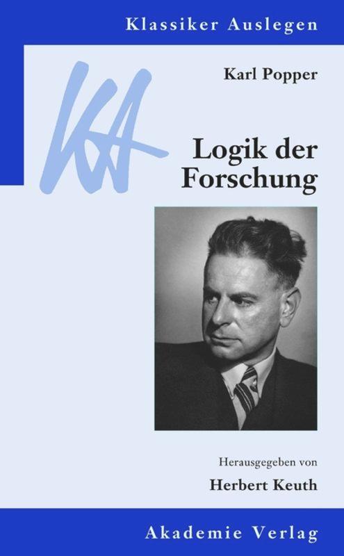 Vorderes Coverbild Karl Popper: Logik der Forschung
