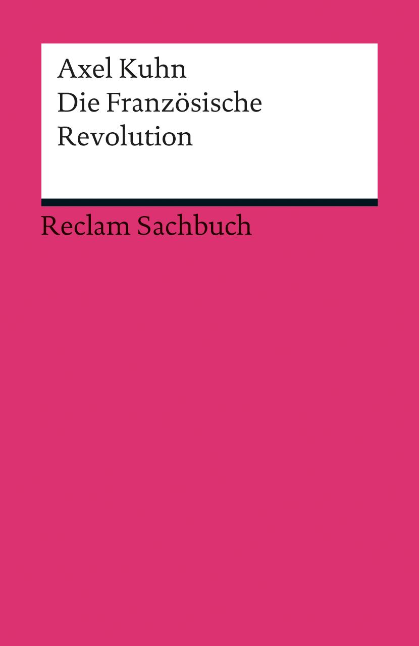 Vorderes Coverbild Die Französische Revolution