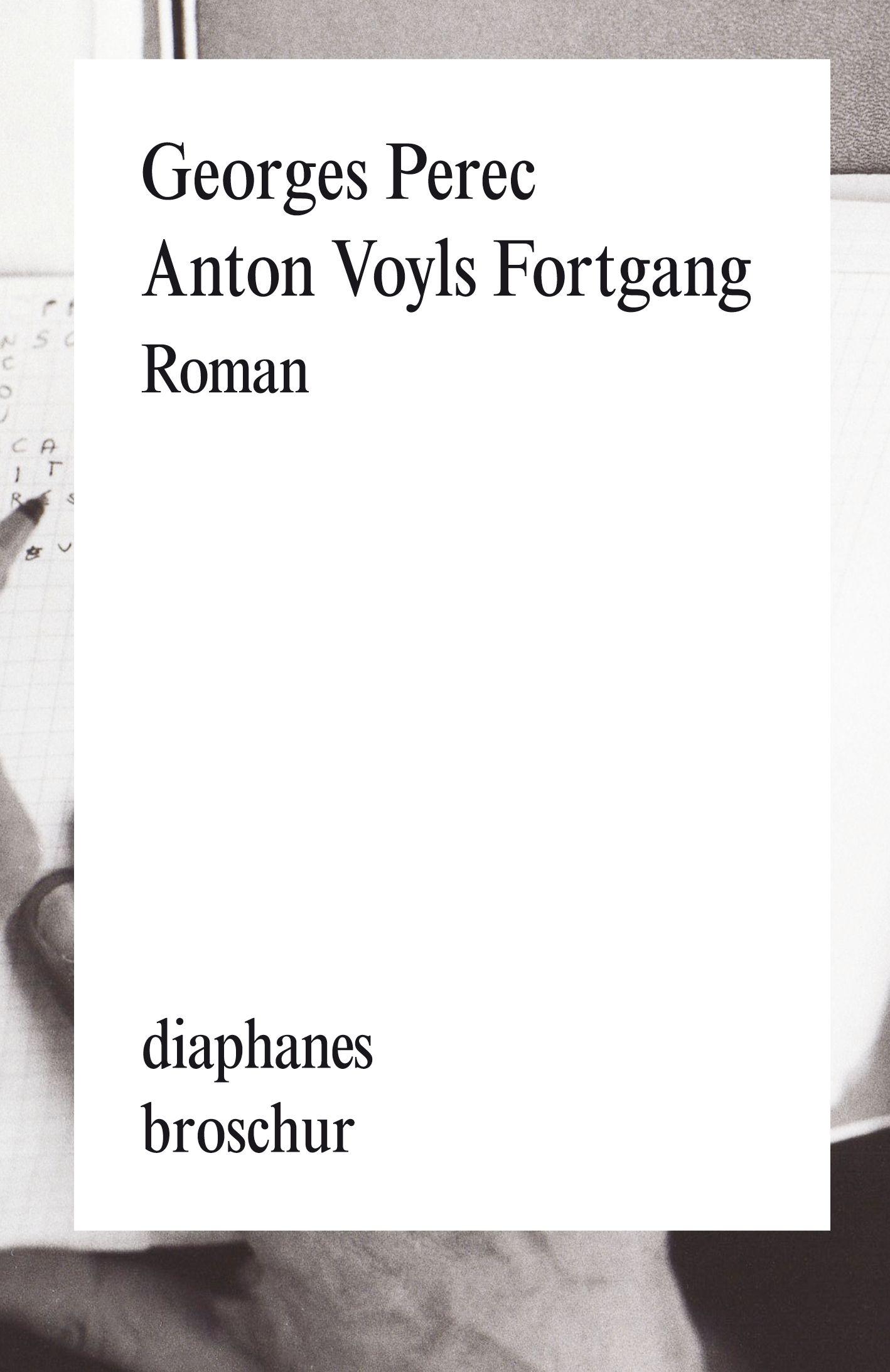 Vorderes Coverbild Anton Voyls Fortgang