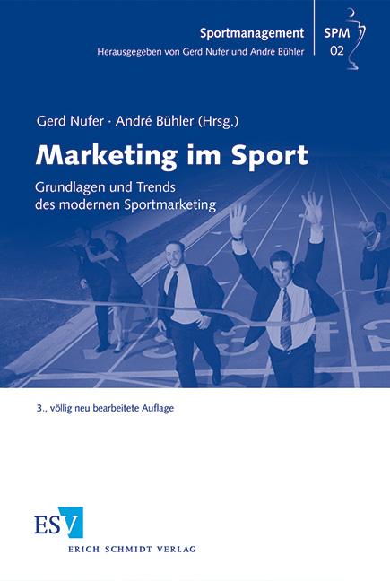 Vorderes Coverbild Marketing im Sport