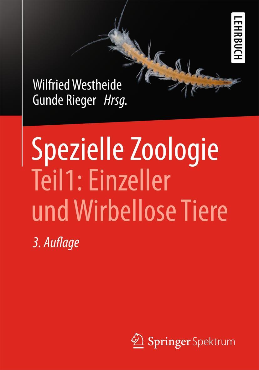 Vorderes Coverbild Spezielle Zoologie. Teil 1: Einzeller und Wirbellose Tiere