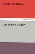 Vorderes Coverbild Jane Shore A Tragedy