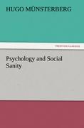 Vorderes Coverbild Psychology and Social Sanity