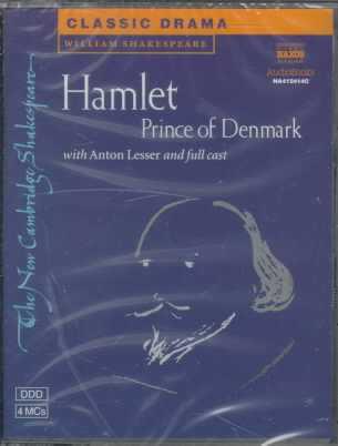 Vorderes Coverbild Hamlet, Prince of Denmark Audio Cassette Set (4 Cassettes)