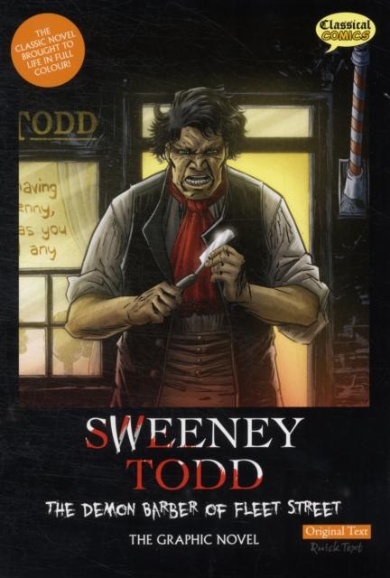 Vorderes Coverbild Sweeney Todd The Graphic Novel Original Text