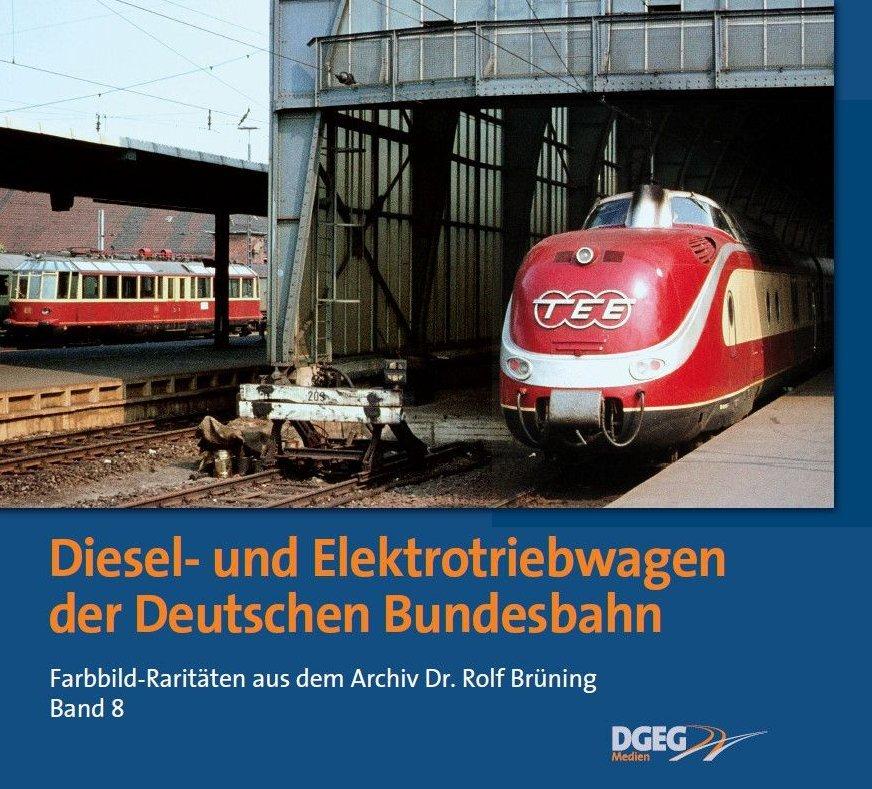 Vorderes Coverbild Diesel- und Elektrotriebwagen der DB
