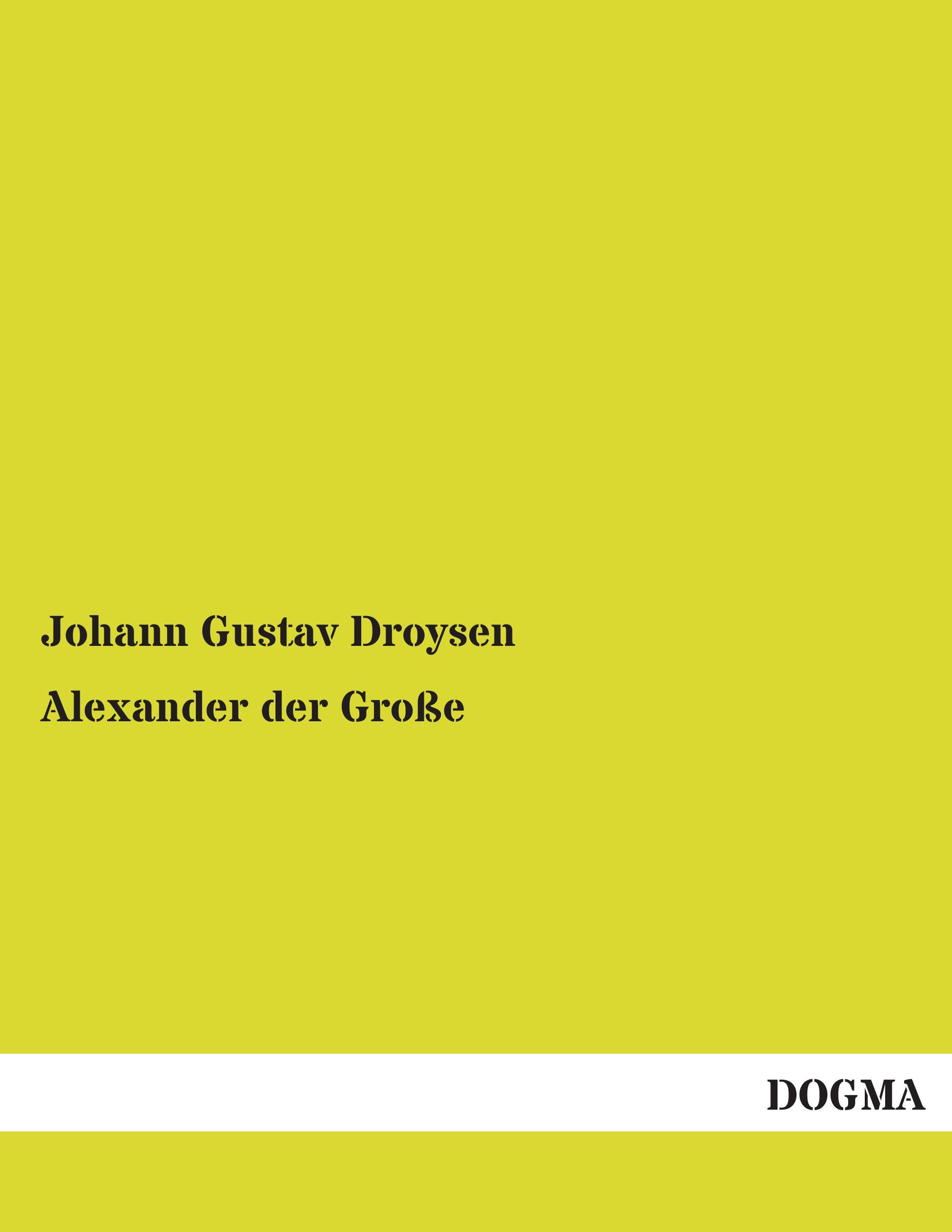 Vorderes Coverbild Alexander der Große