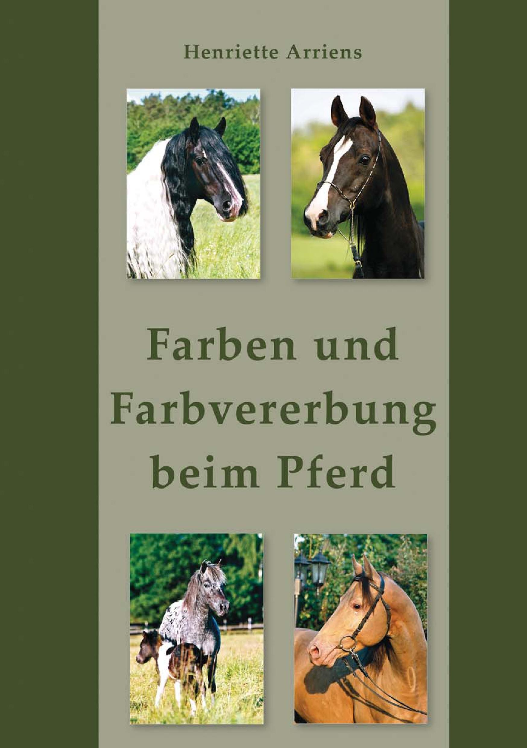 Vorderes Coverbild Farben und Farbvererbung beim Pferd