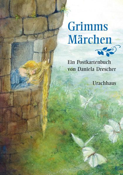 Vorderes Coverbild Postkartenbuch "Grimms Märchen"