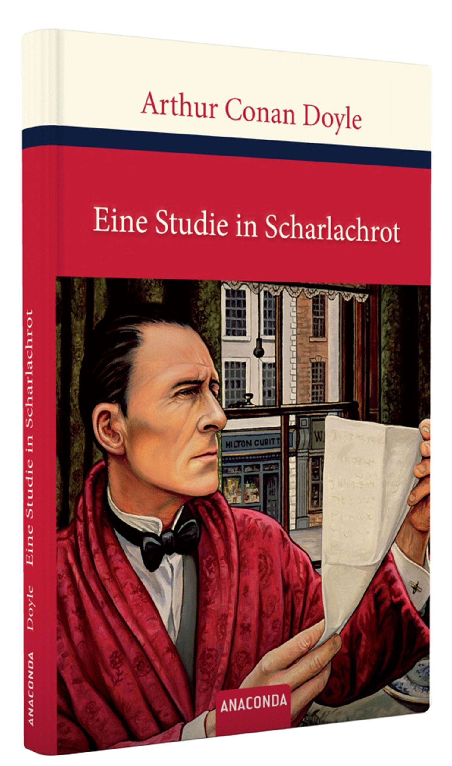 Beispielinhalt (Bild) Sherlock Holmes: Eine Studie in Scharlachrot