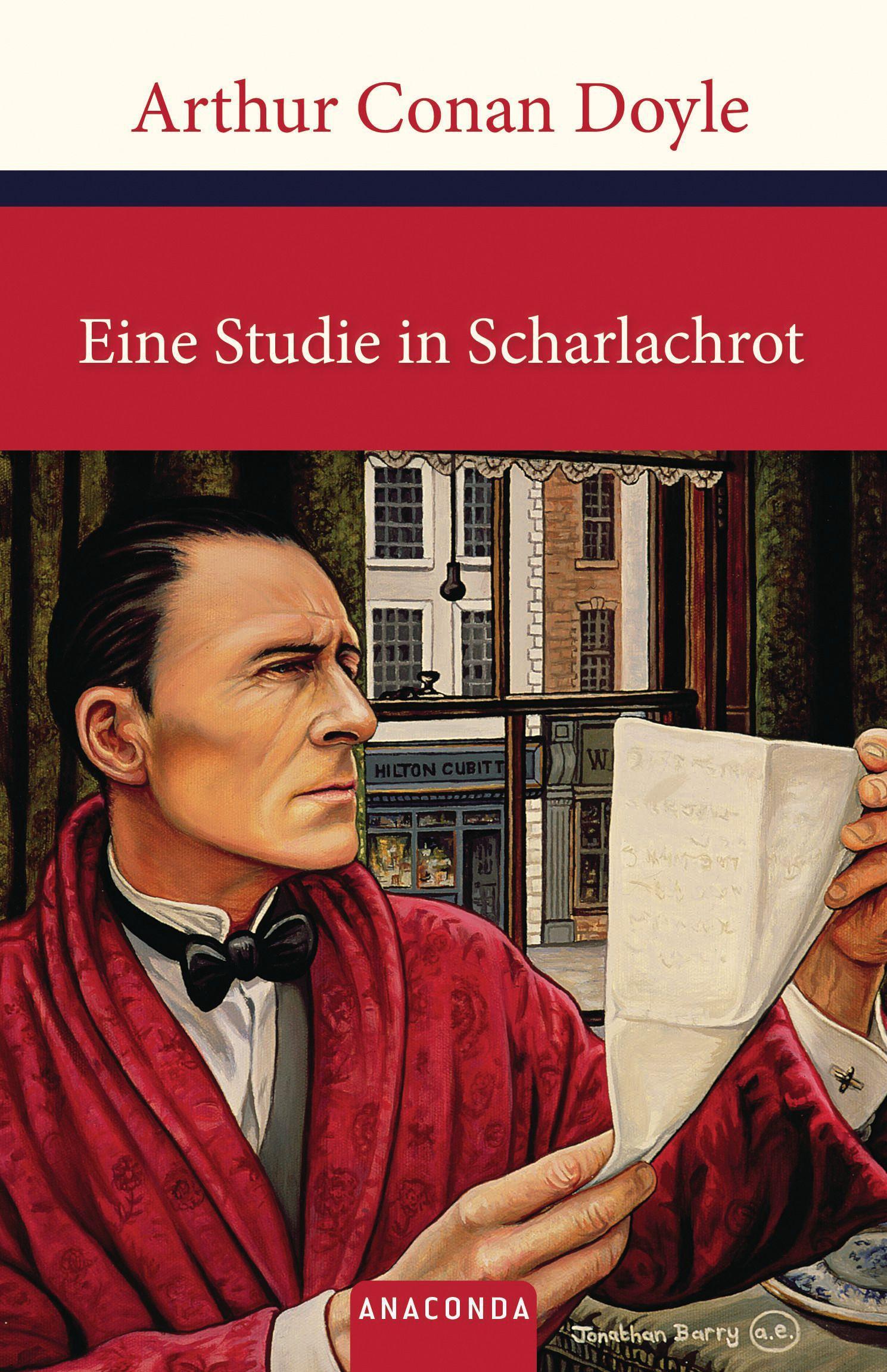 Vorderes Coverbild Sherlock Holmes: Eine Studie in Scharlachrot