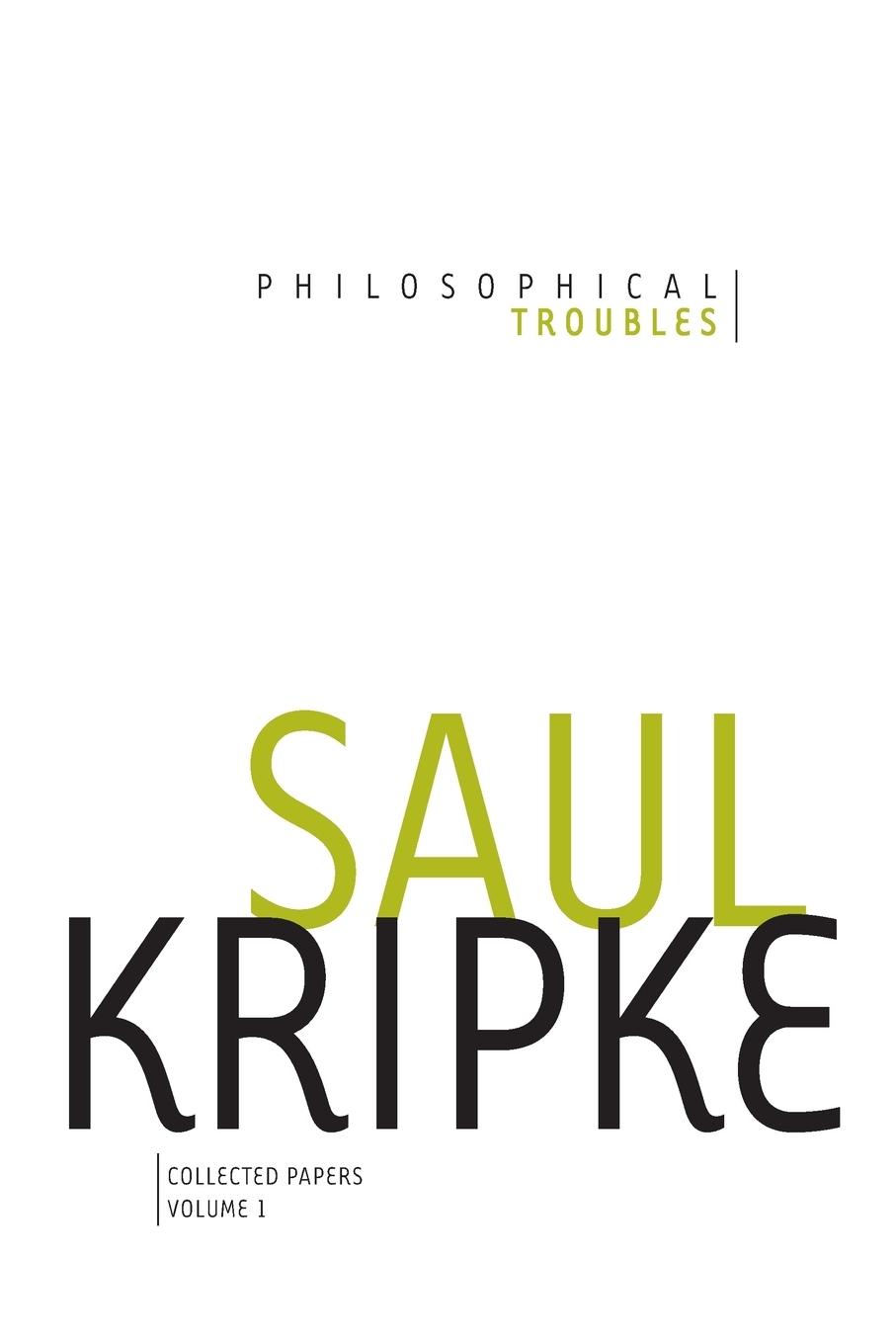 Vorderes Coverbild Philosophical Troubles, Volume I