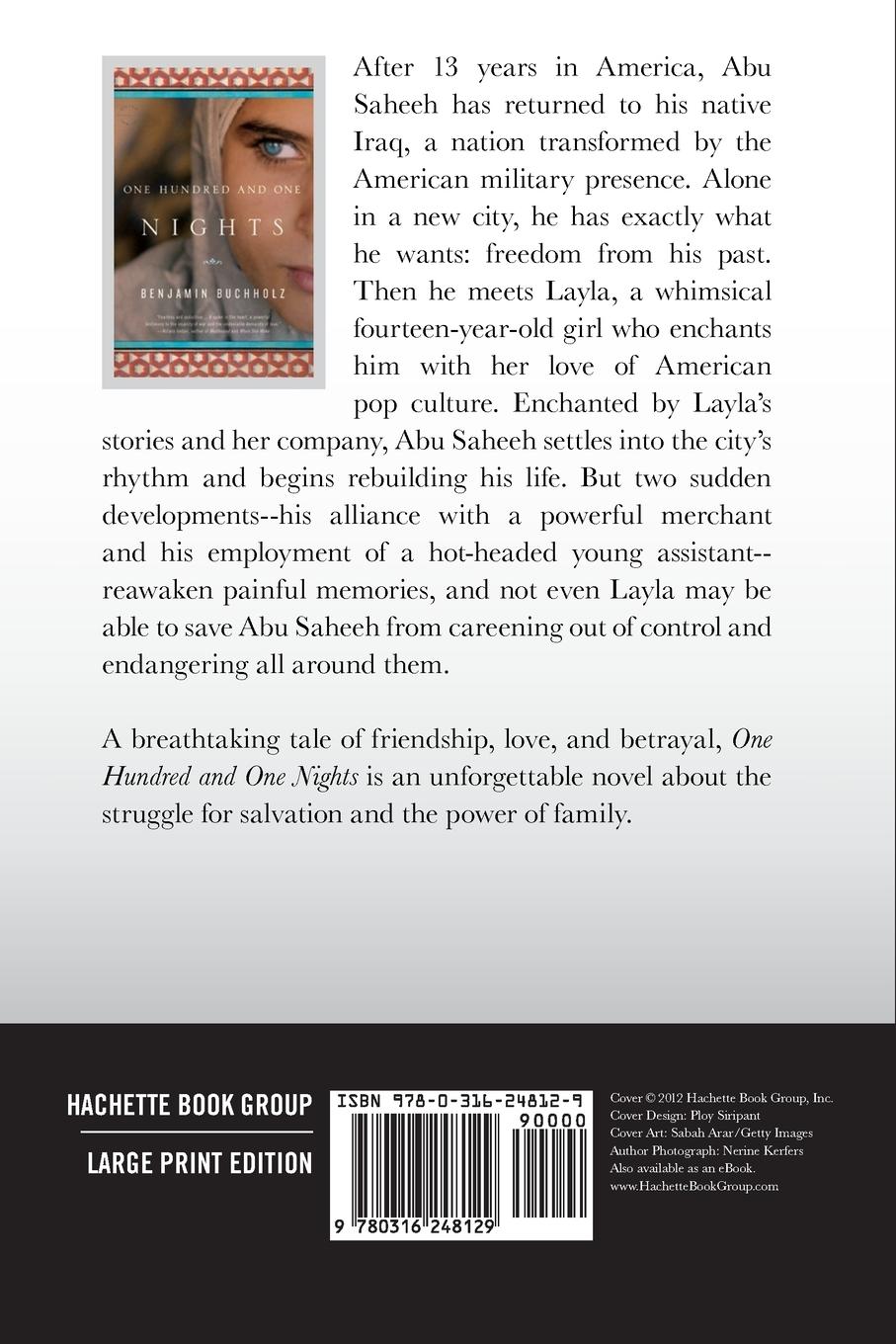 Rückseitencover One Hundred and One Nights