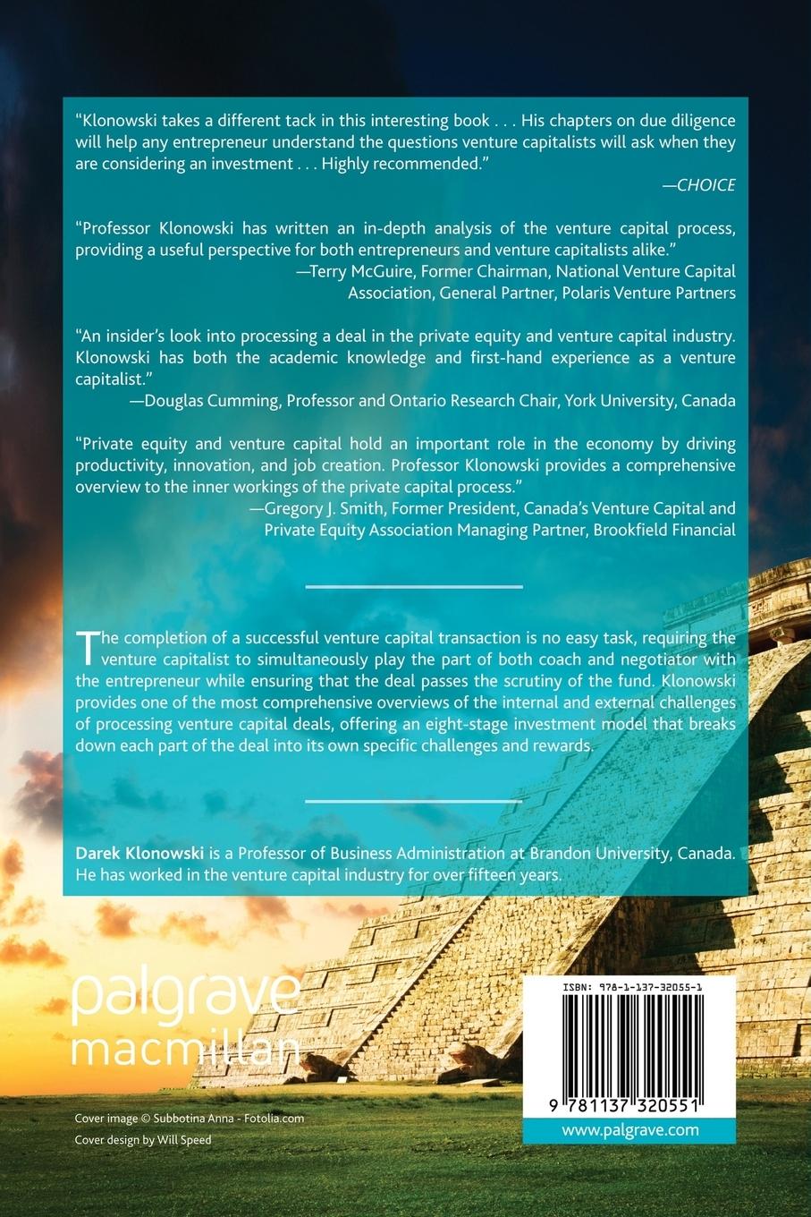 Rückseitencover The Venture Capital Investment Process