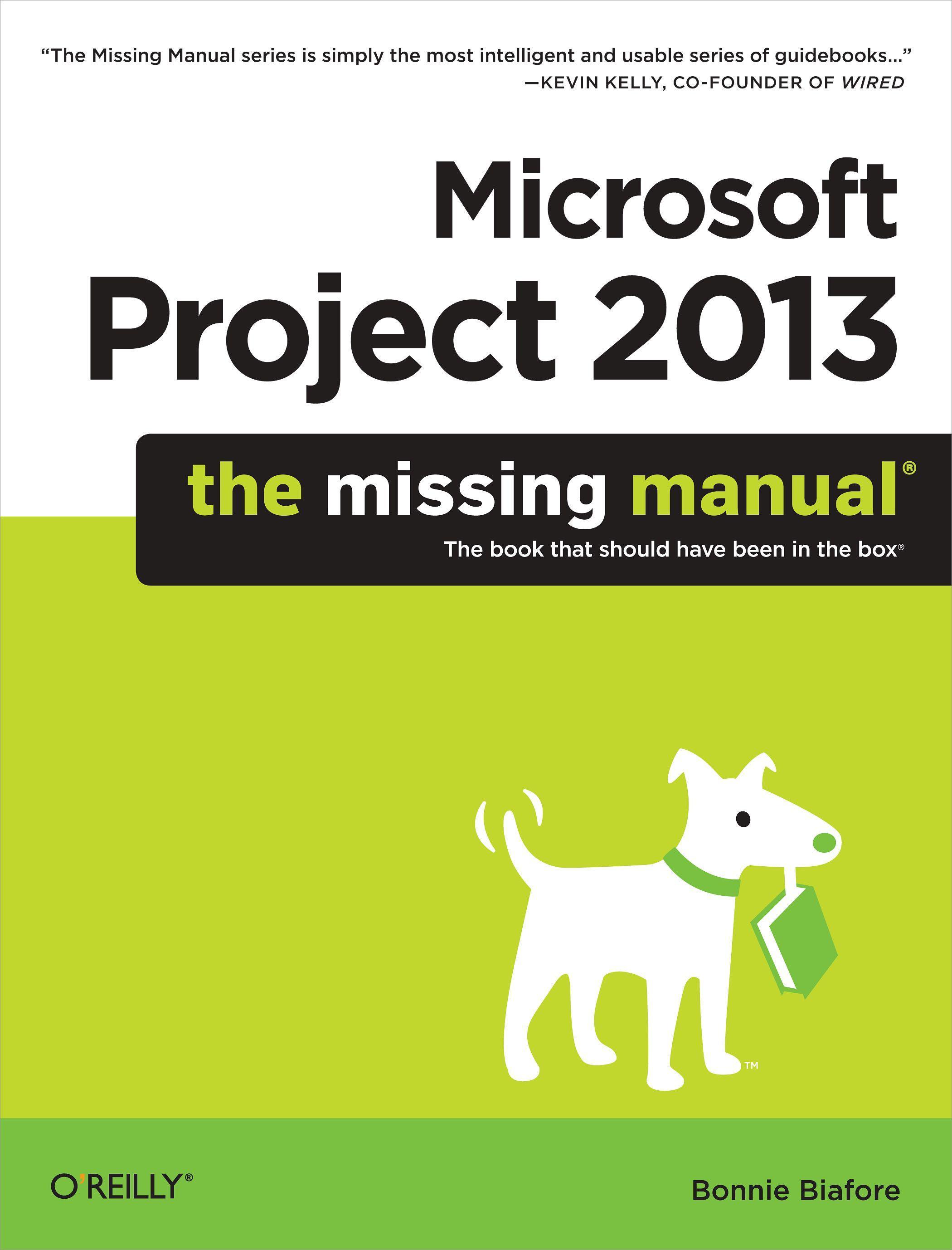Vorderes Coverbild Microsoft Project 2013