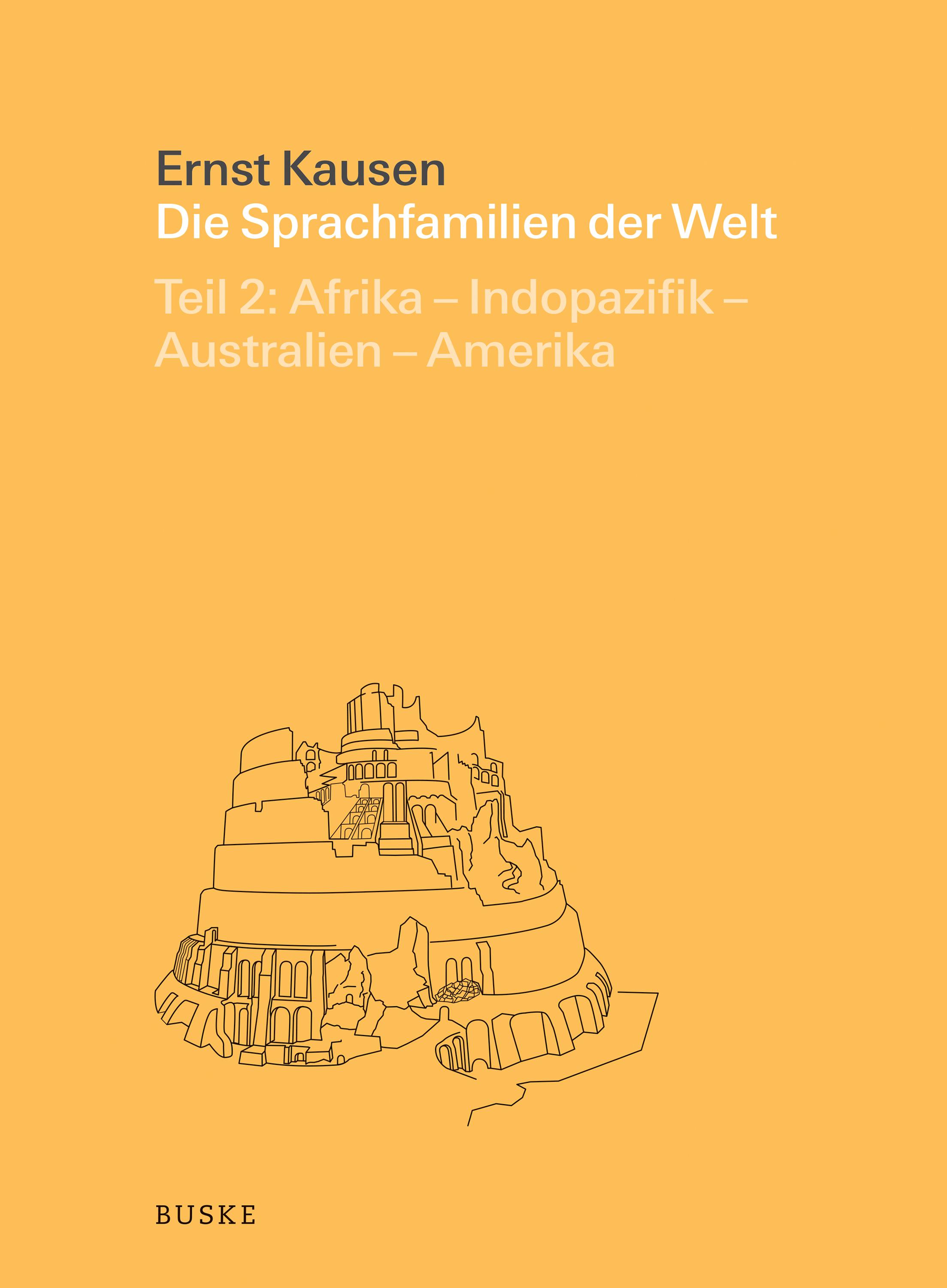 Vorderes Coverbild Die Sprachfamilien der Welt. Teil 2: A