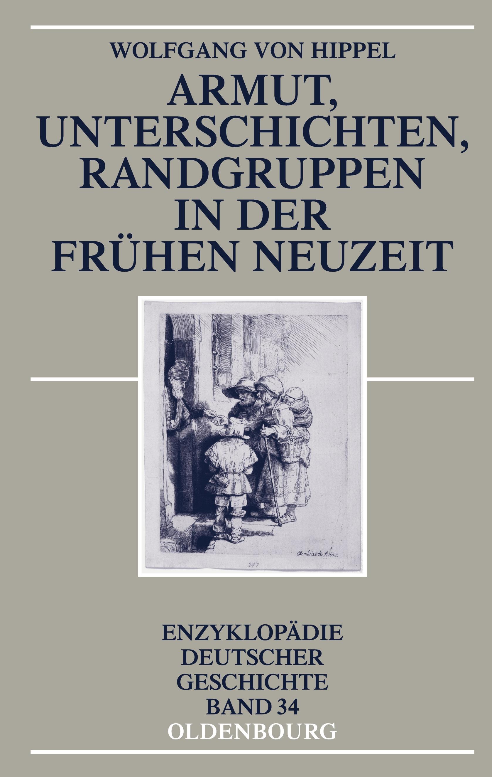 Vorderes Coverbild Armut, Unterschichten, Randgruppen in der Frühen Neuzeit