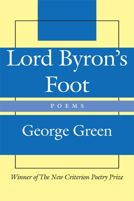 Vorderes Coverbild Lord Byron's Foot: Poems