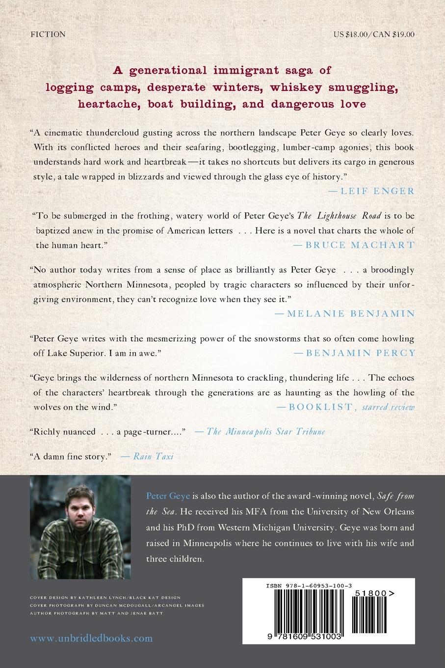 Rückseitencover The Lighthouse Road