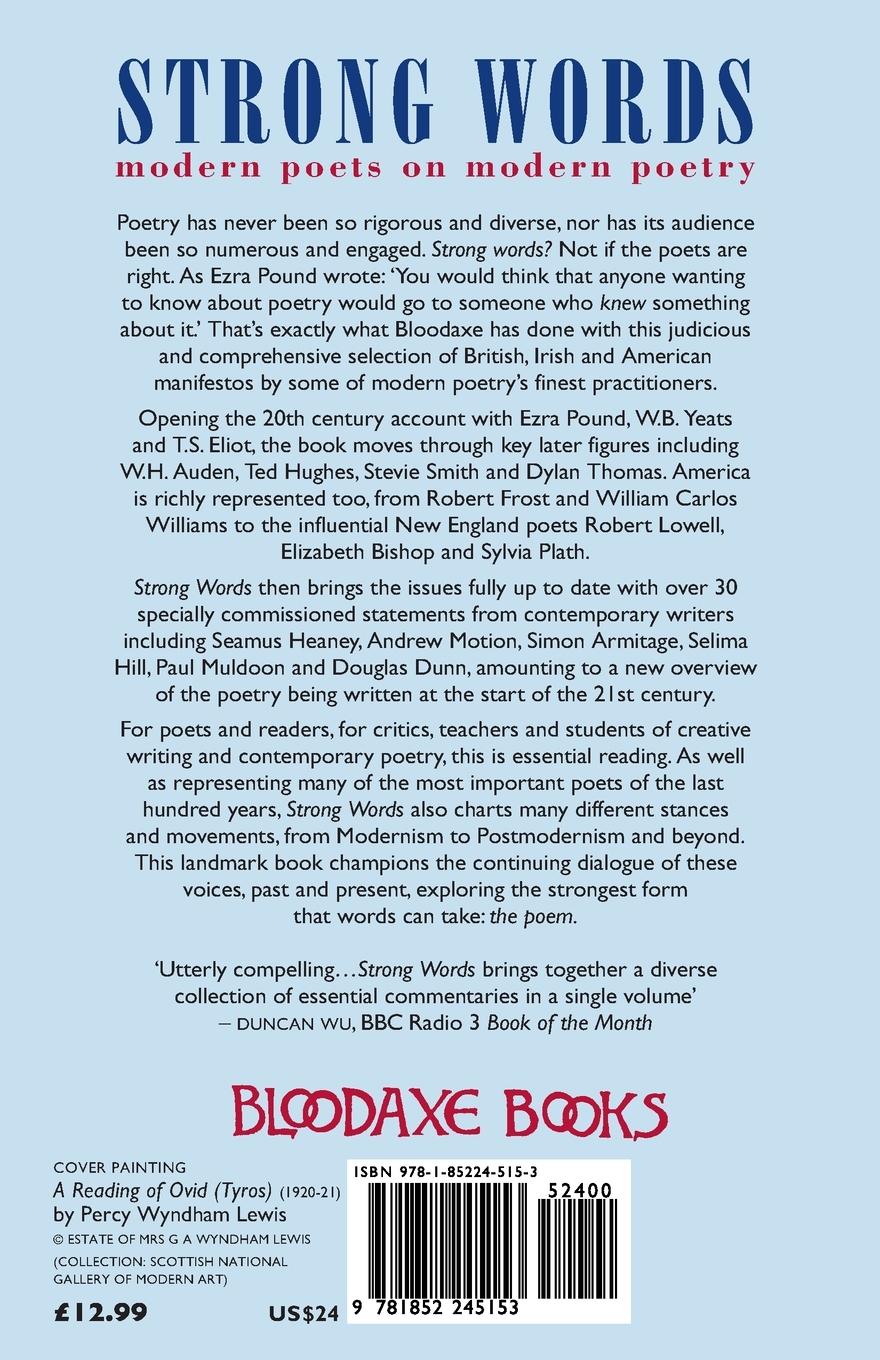 Rückseitencover Strong Words