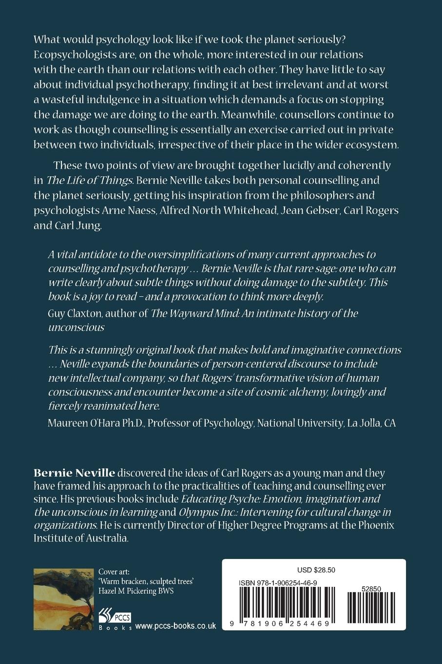 Rückseitencover The Life of Things: Therapy and the soul of the world