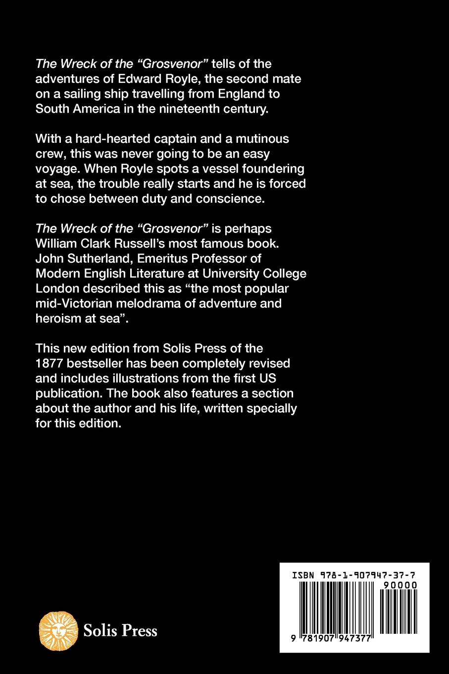 Rückseitencover The Wreck of the "Grosvenor"