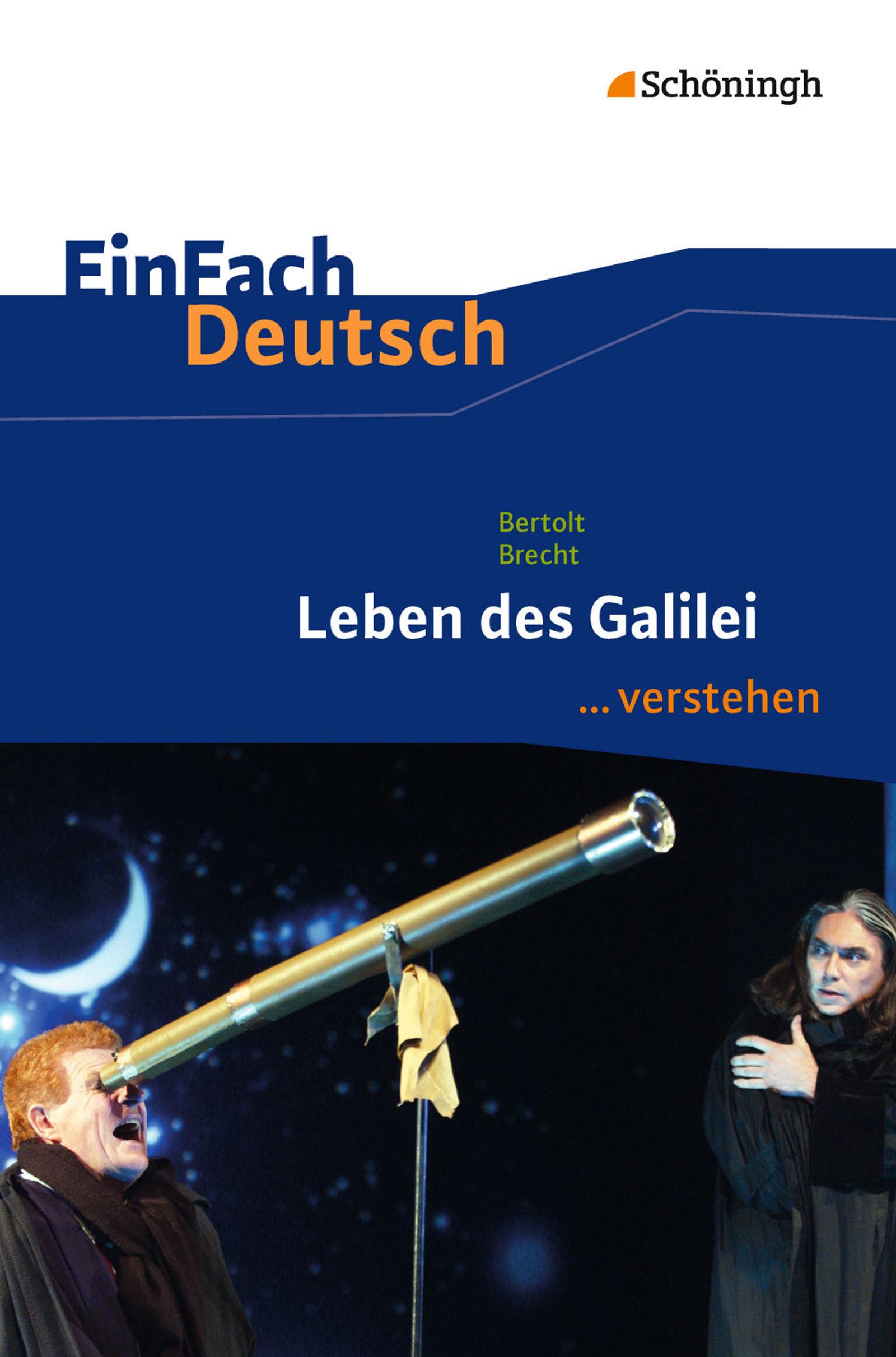 Vorderes Coverbild Leben des Galilei. EinFach Deutsch ...verstehen