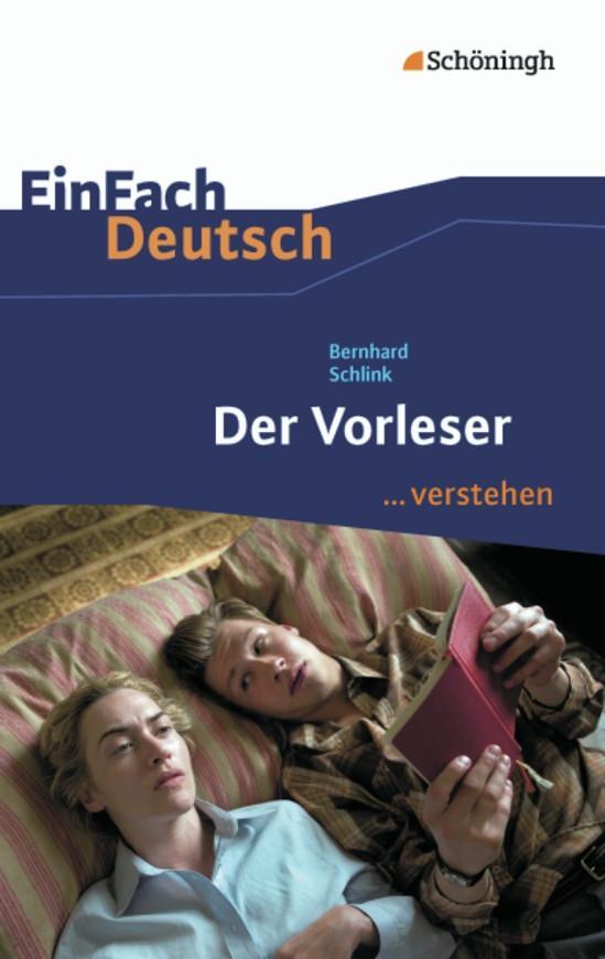 Vorderes Coverbild Der Vorleser. EinFach Deutsch ...verstehen