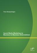 Vorderes Coverbild Social Media Marketing im Business-to-Business-Unternehmen