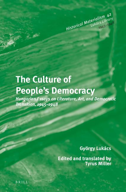 Vorderes Coverbild The Culture of People's Democracy