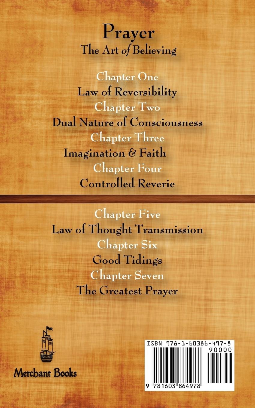 Rückseitencover Prayer