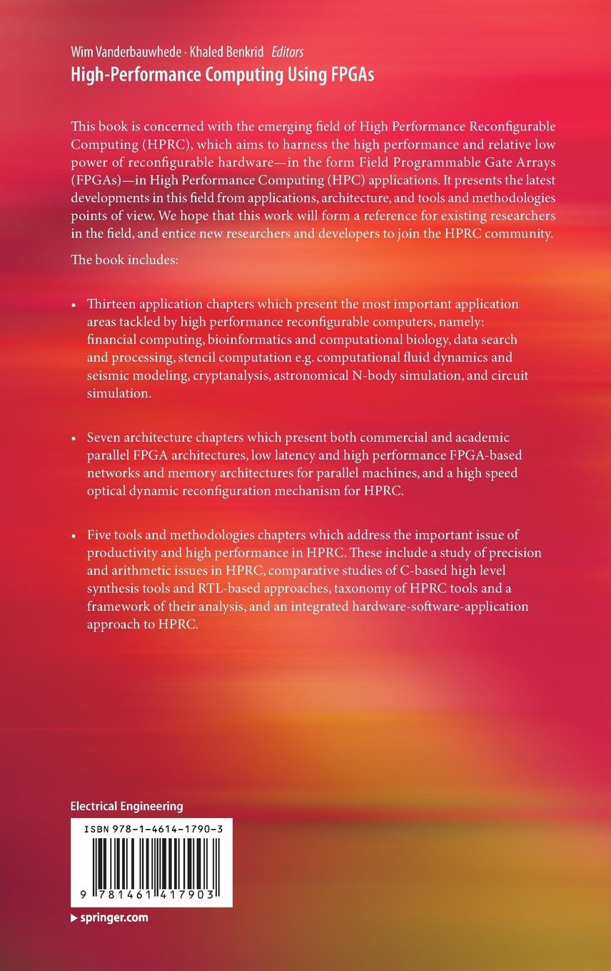 Rückseitencover High-Performance Computing Using FPGAs