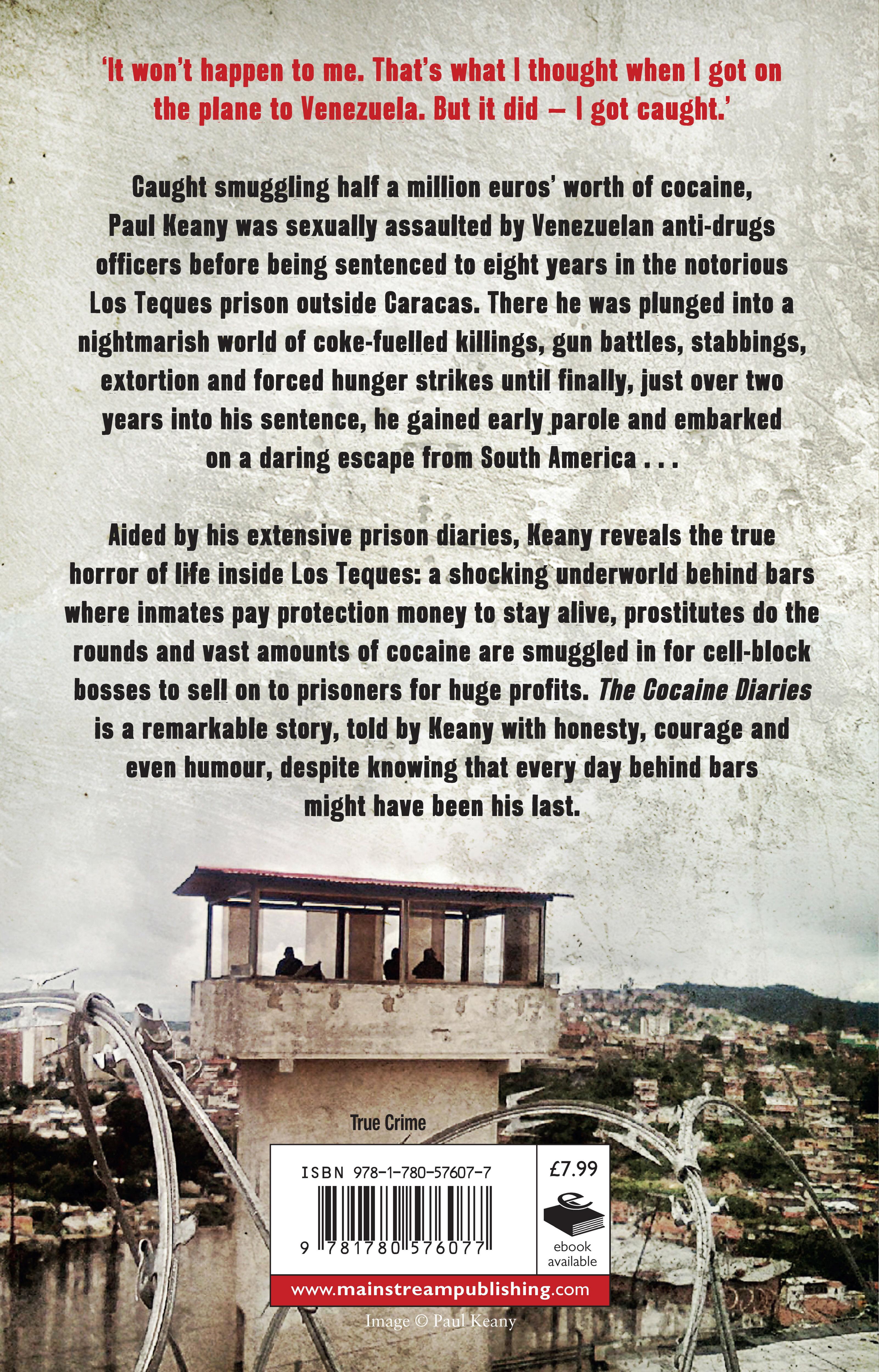 Rückseitencover The Cocaine Diaries