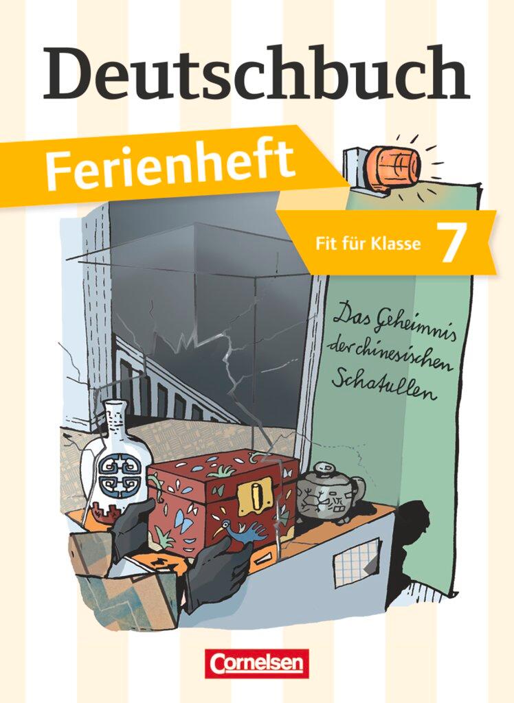 Vorderes Coverbild Deutschbuch Vorbereitung Klasse 7 Gymnasium. Das Mysterium der chinesischen Schatullen