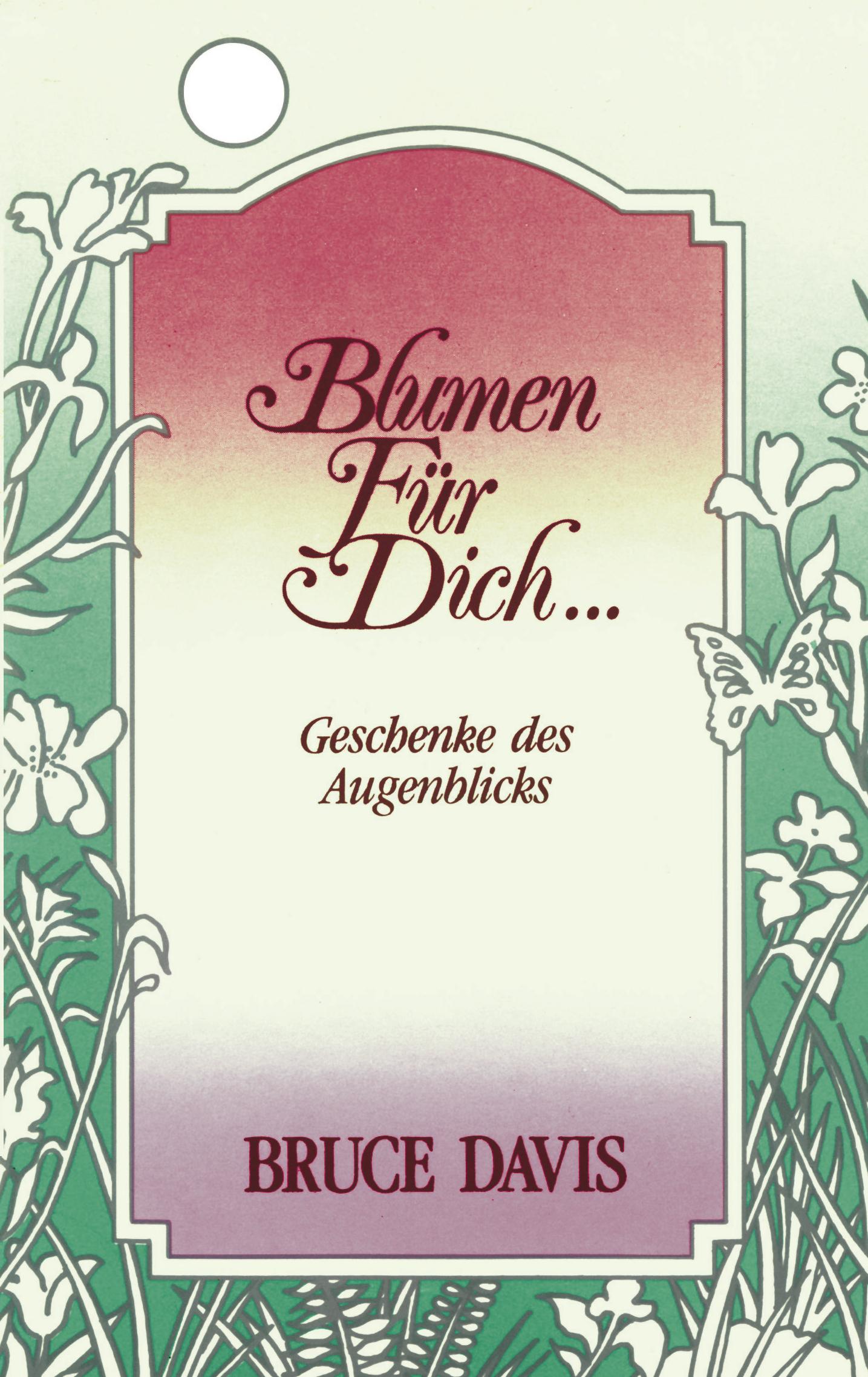 Vorderes Coverbild Blumen für Dich