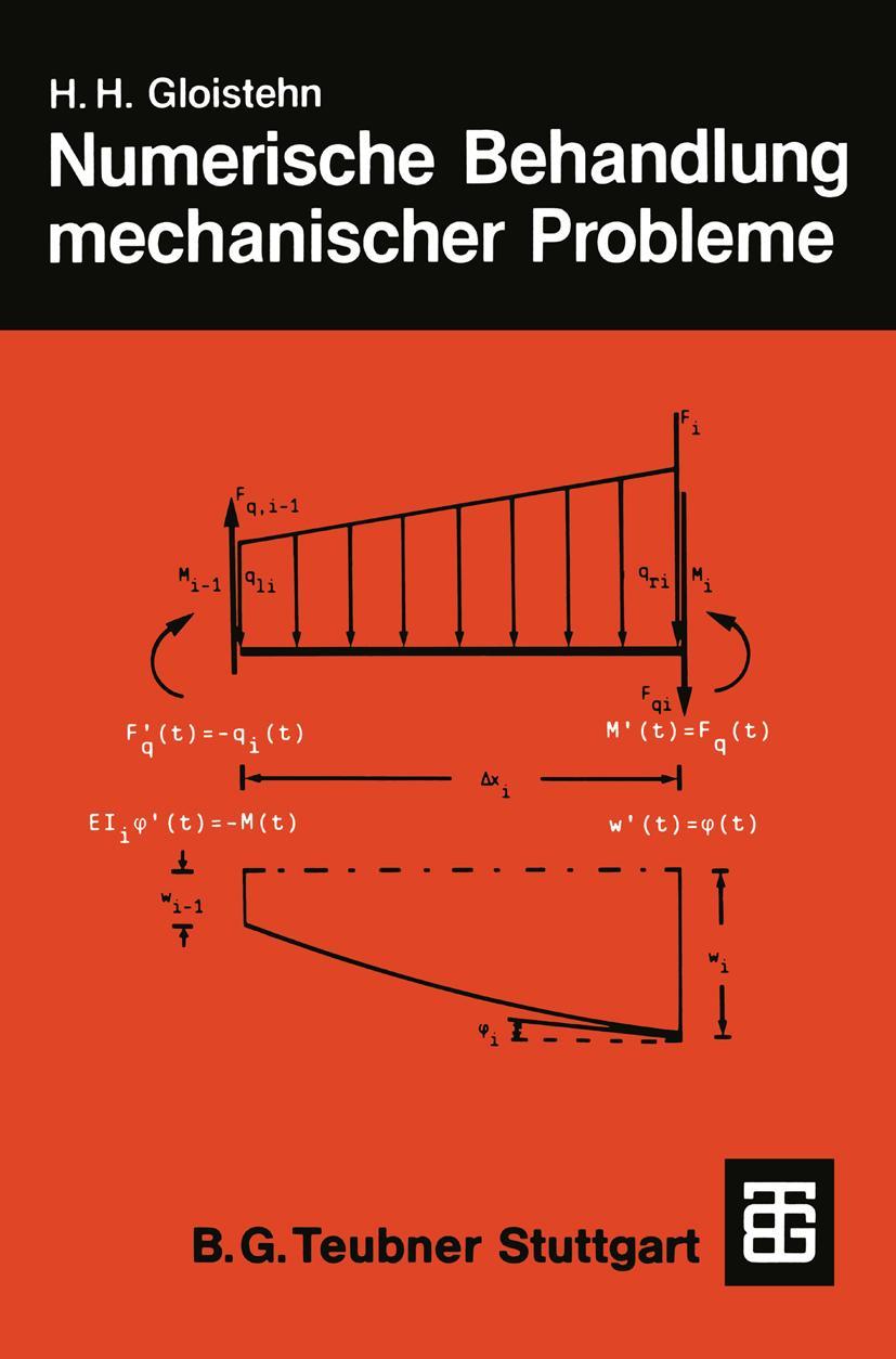 Vorderes Coverbild Numerische Behandlung mechanischer Probleme mit BASIC-Programmen