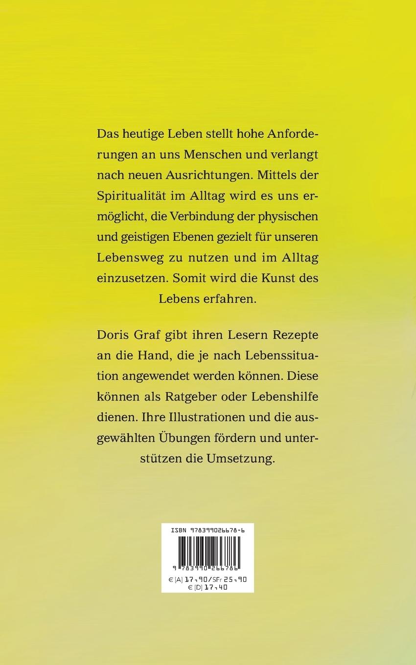 Rückseitencover Spiritualität im Alltag und die Kunst des Lebens