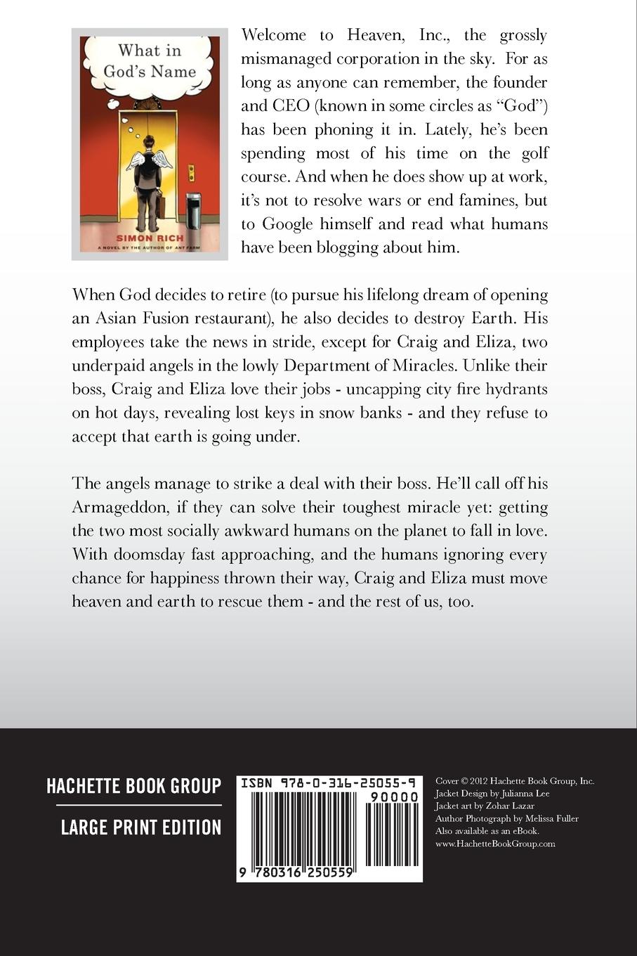 Rückseitencover What in God's Name