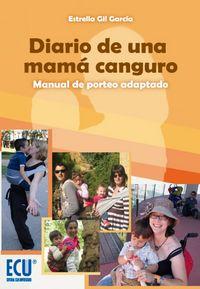 Vorderes Coverbild Diario de una mamá canguro : manual del porteo adaptado