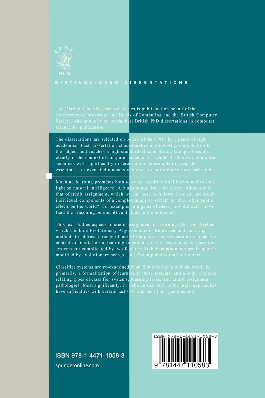 Rückseitencover Strength or Accuracy: Credit Assignment in Learning Classifier Systems