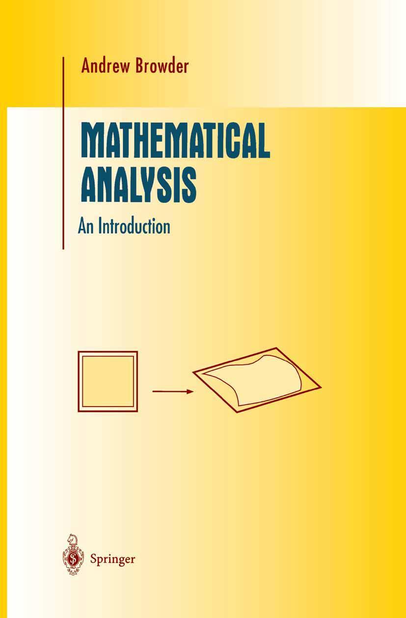 Vorderes Coverbild Mathematical Analysis