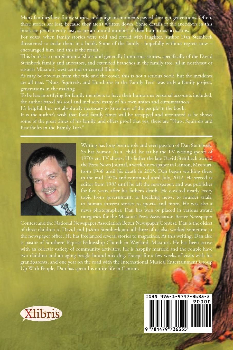 Rückseitencover Nuts, Squirrels and Knotholes in the Family Tree