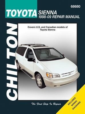 Vorderes Coverbild Chilton - Tcc Toyota Sienna 1998-2009