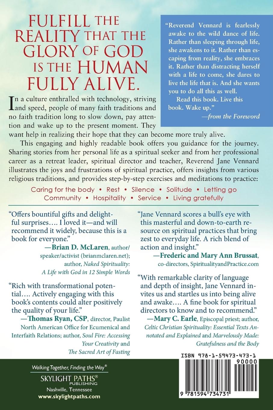 Rückseitencover Fully Awake and Truly Alive