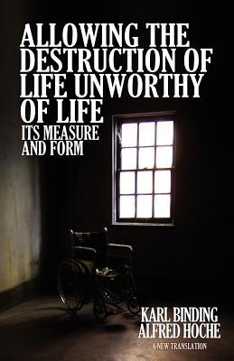 Vorderes Coverbild Allowing the Destruction of Life Unworthy of Life