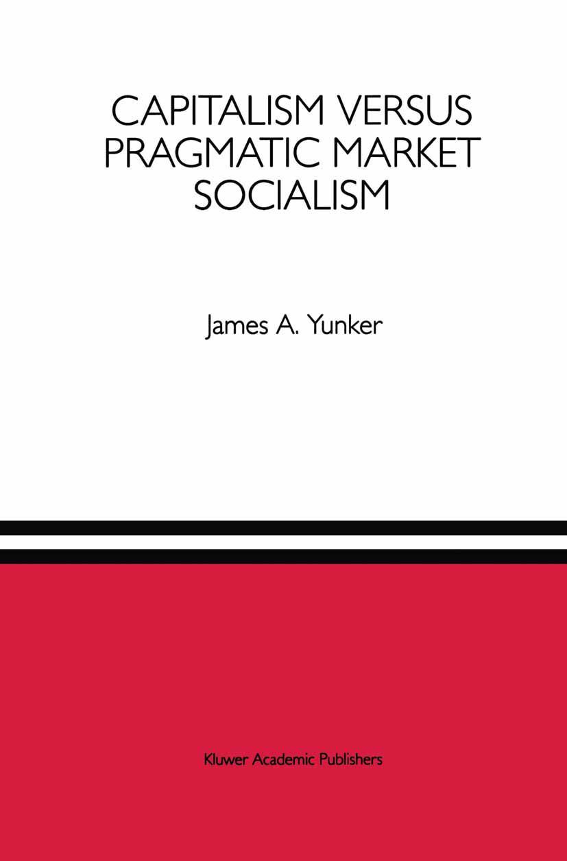 Vorderes Coverbild Capitalism versus Pragmatic Market Socialism