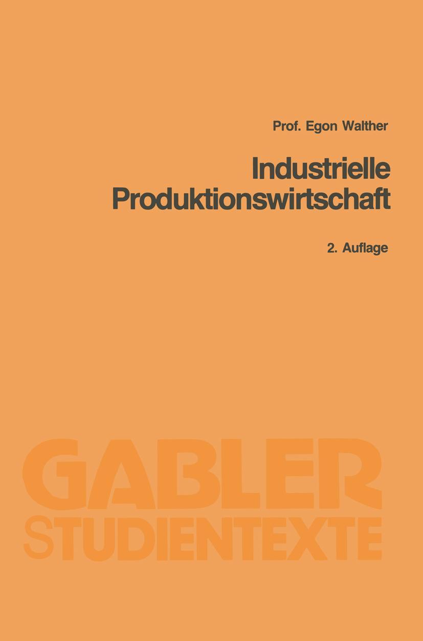 Vorderes Coverbild Industrielle Produktionswirtschaft