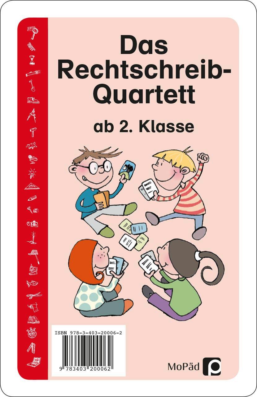 Vorderes Coverbild Das Rechtschreib-Quartett