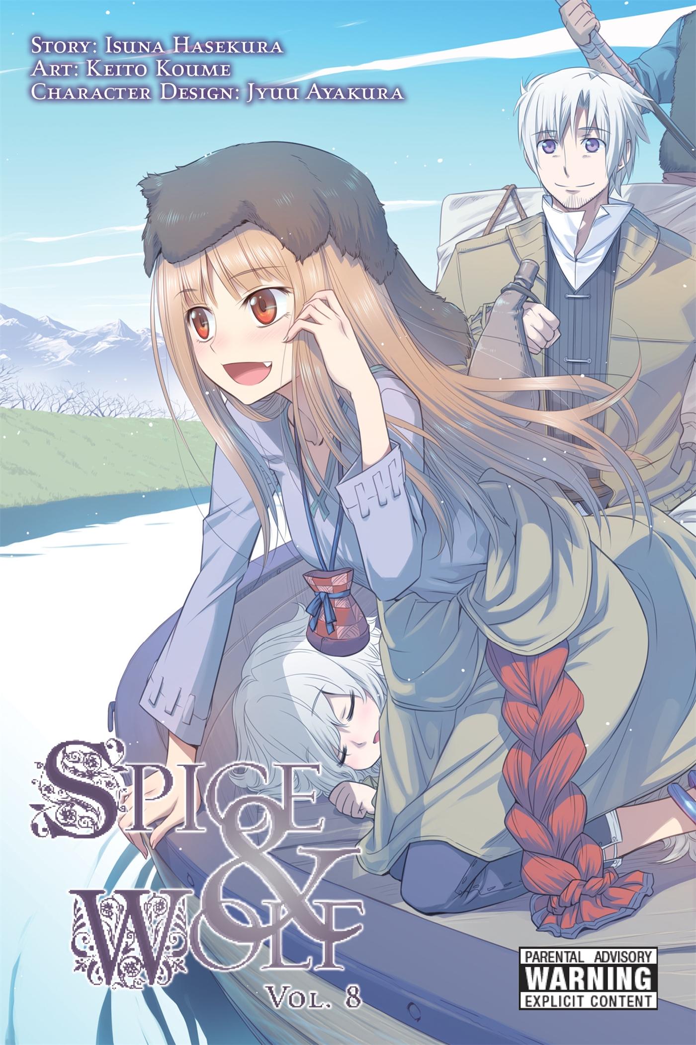 Vorderes Coverbild Spice and Wolf, Volume 8